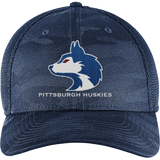 Pittsburgh Huskies New Era Tonal Camo Stretch Tech Mesh Cap