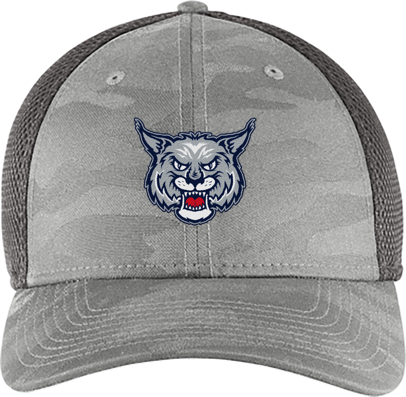 CT Bobcats New Era Tonal Camo Stretch Tech Mesh Cap