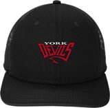 York Devils New Era Snapback Low Profile Trucker Cap