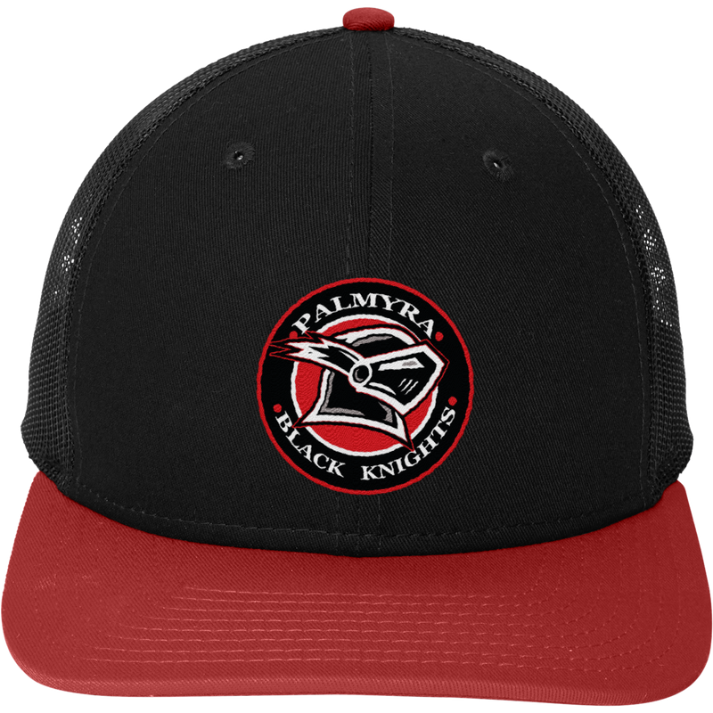 Palmyra Black Knights New Era Snapback Low Profile Trucker Cap