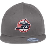 Metro Jets New Era Flat Bill Snapback Cap