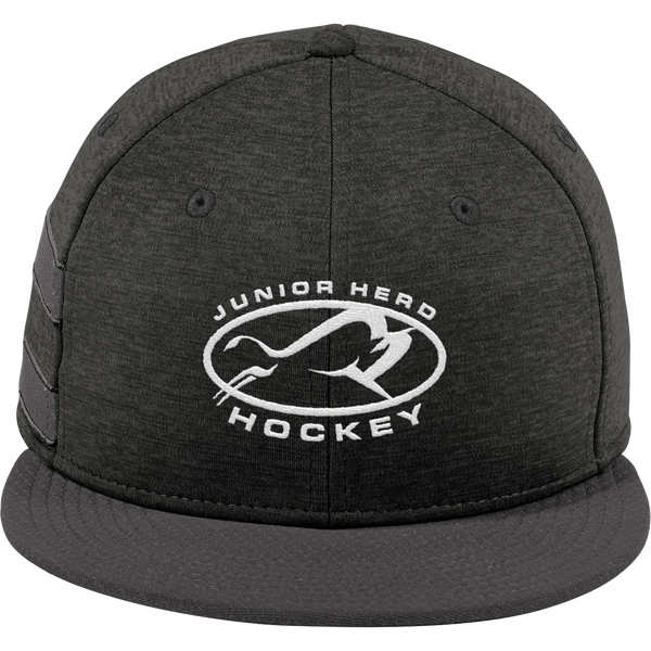 Jr. Herd New Era Shadow Heather Striped Flat Bill Snapback Cap