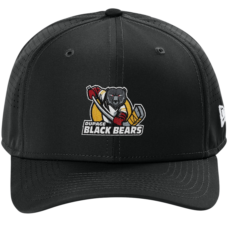 Dupage Black Bears New Era 9SEVENTY Perforated Snapback Cap