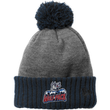 Hartford Jr. Wolfpack New Era Colorblock Cuffed Beanie