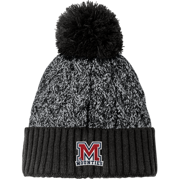 Jr. Mounties New Era Marled Knit Pom Beanie