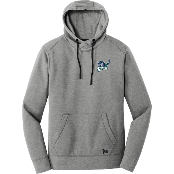 Kensington Valley Rebels New Era Tri-Blend Fleece Pullover Hoodie