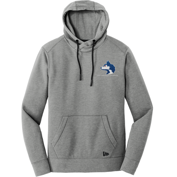 Pittsburgh Huskies New Era Tri-Blend Fleece Pullover Hoodie