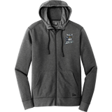 Hard Edge Hockey New Era Tri-Blend Fleece Full-Zip Hoodie