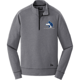 Pittsburgh Huskies New Era Tri-Blend Fleece 1/4-Zip Pullover