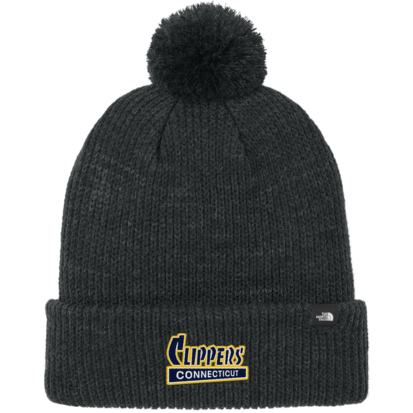 CT Clippers The North Face Pom Beanie