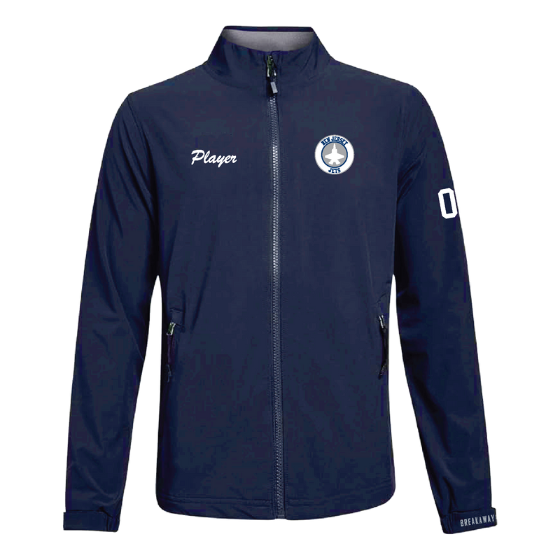 Youth Breakaway Lightweight Warm Up Jacket (NJ Jets)