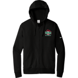 Wash U Nike Club Fleece Sleeve Swoosh Full-Zip Hoodie