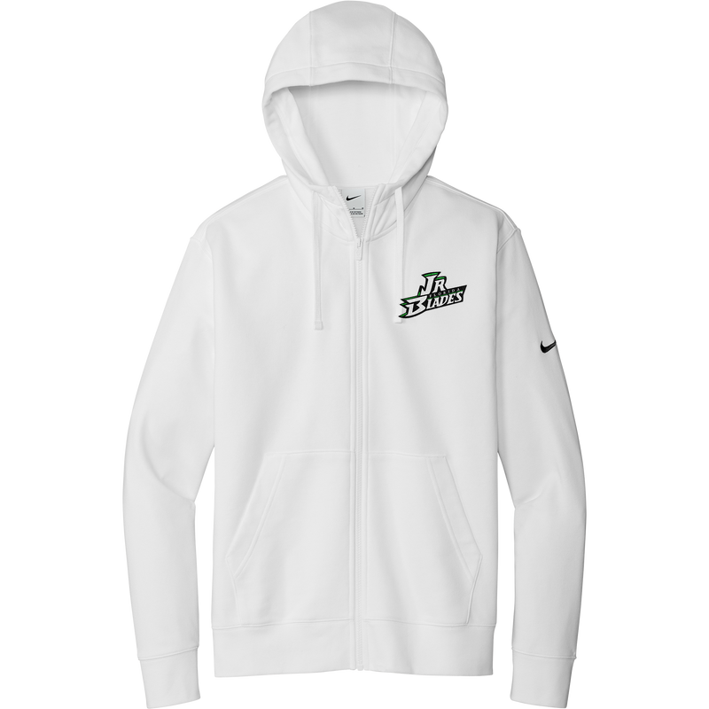Junior Blades Nike Club Fleece Sleeve Swoosh Full-Zip Hoodie