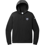 CT Bobcats Nike Women's Club Fleece Sleeve Swoosh Pullover Hoodie