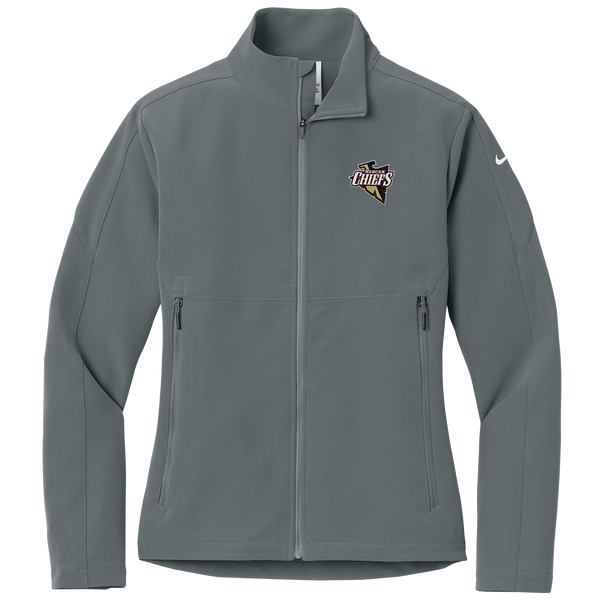 Mercer Chiefs Nike Women's Full-Zip Soft Shell Jacket