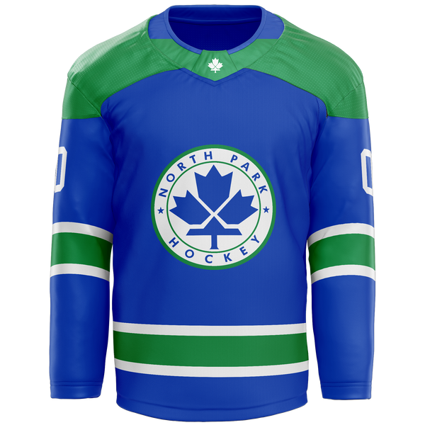 North Park Adult Player Reversible Sublimated Jersey