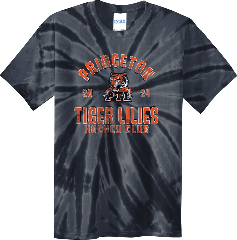 Princeton Tiger Lilies Youth Tie-Dye Tee