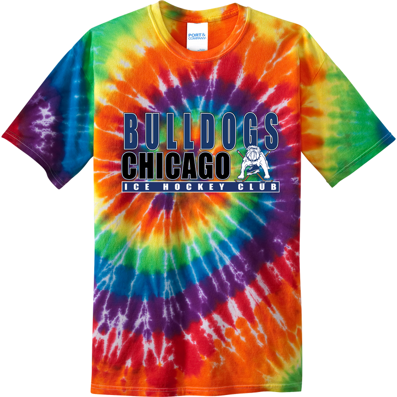 Chicago Bulldogs Youth Tie-Dye Tee