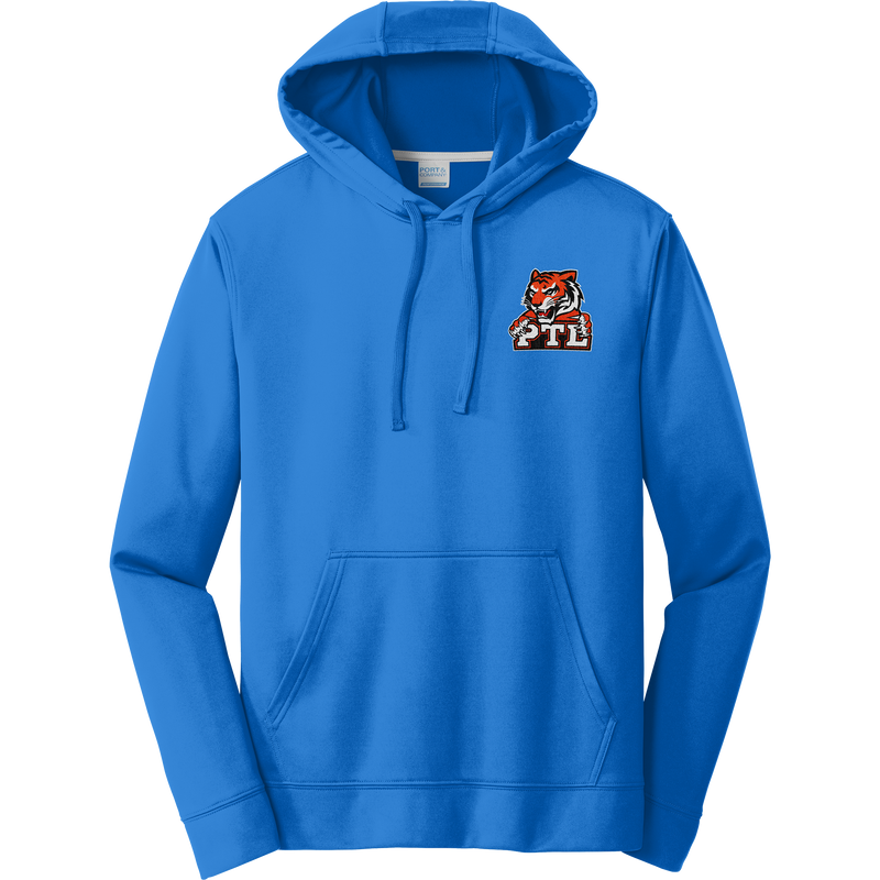 Princeton Tiger Lilies Performance Fleece Pullover Hooded Sweatshirt