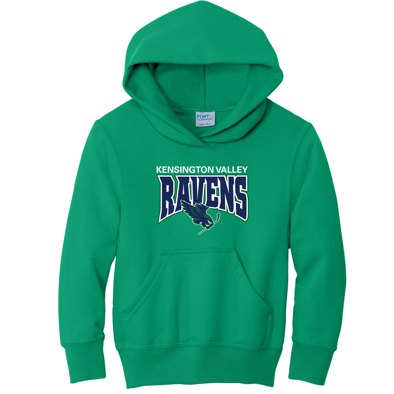 Kensington Valley Ravens Youth Core Fleece Pullover Hooded Sweatshirt