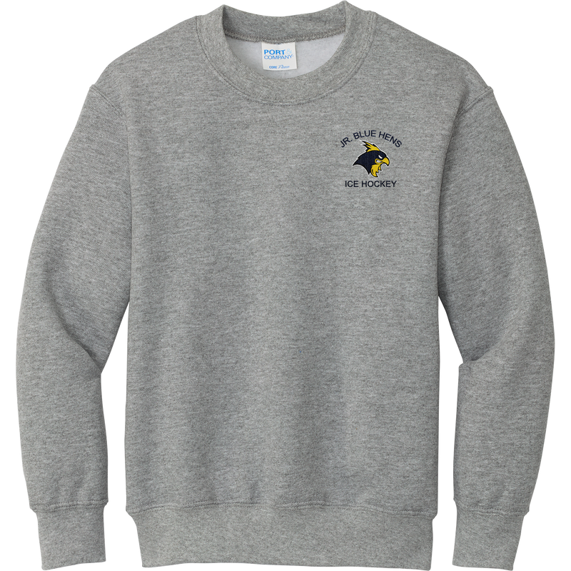 Delaware Jr. Blue Hens Youth Core Fleece Crewneck Sweatshirt