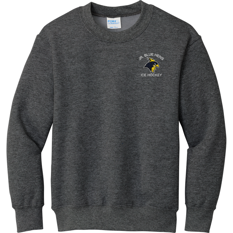 Delaware Jr. Blue Hens Youth Core Fleece Crewneck Sweatshirt