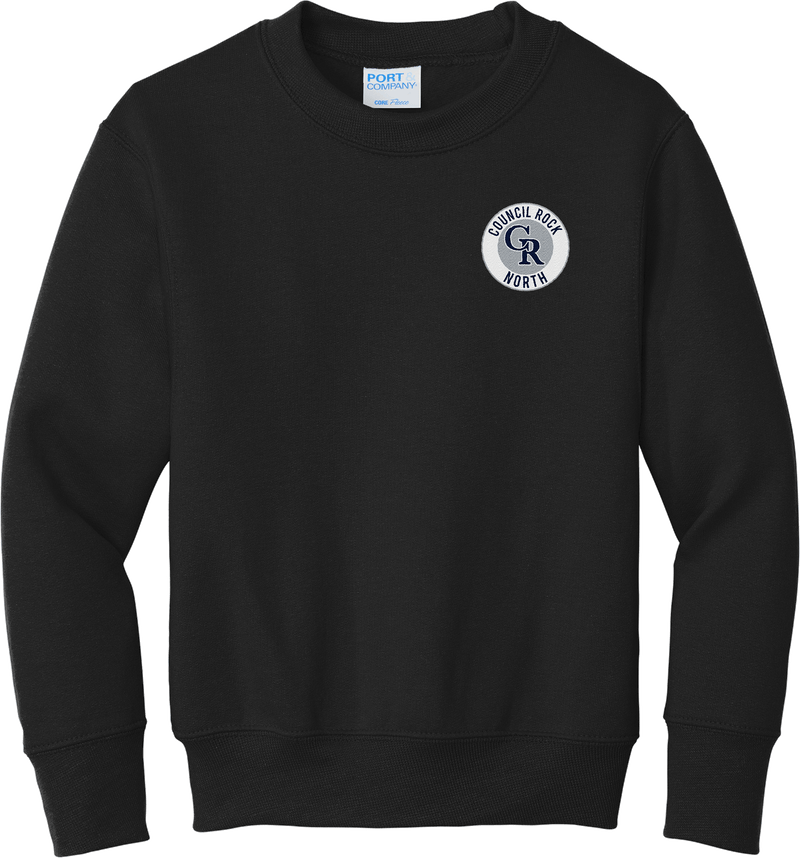 Council Rock North Youth Core Fleece Crewneck Sweatshirt