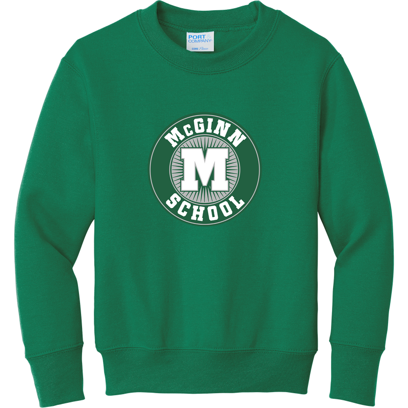 McGinn Elementary Youth Core Fleece Crewneck Sweatshirt