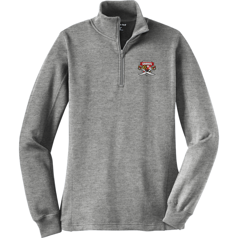 SOMD Sabres Ladies 1/4-Zip Sweatshirt