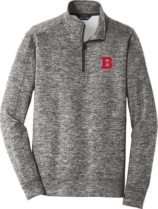 CT Bobcats PosiCharge Electric Heather Fleece 1/4-Zip Pullover