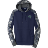 Kensington Valley Raiders Sport-Wick Mineral Freeze Fleece Colorblock Hooded Pullover