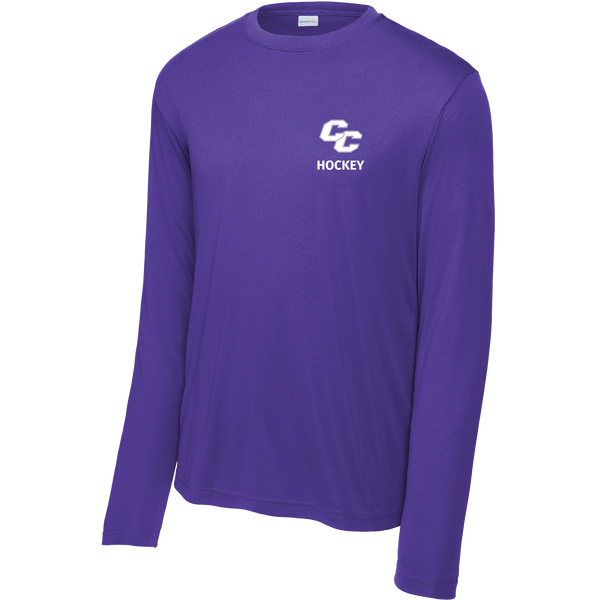 Curry College Long Sleeve PosiCharge Competitor Tee