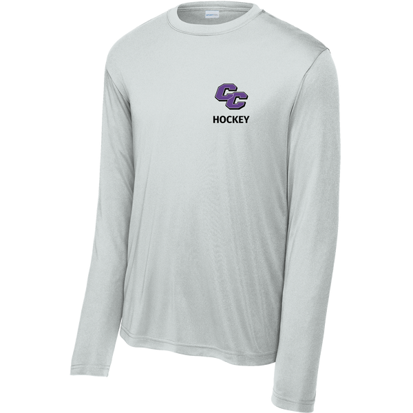 Curry College (Fear None Hockey) Long Sleeve PosiCharge Competitor Tee
