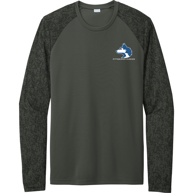 Pittsburgh Huskies Long Sleeve Digi Camo Tee