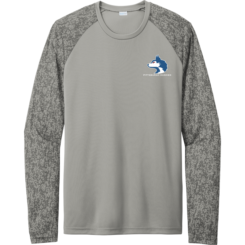 Pittsburgh Huskies Long Sleeve Digi Camo Tee