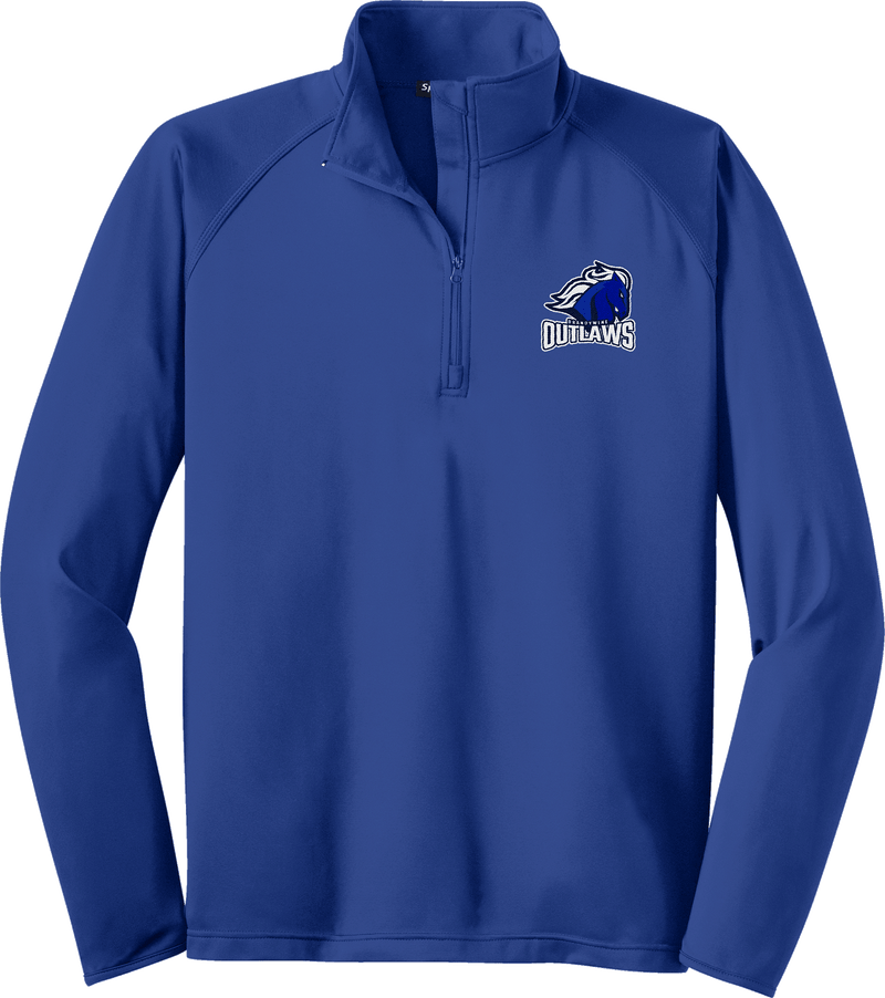 Brandywine Outlaws Sport-Wick Stretch 1/4-Zip Pullover