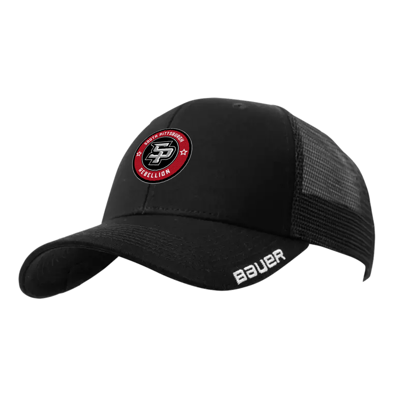 South Pittsburgh Rebellion Mites Bauer S24 Adult Team Mesh Snapback