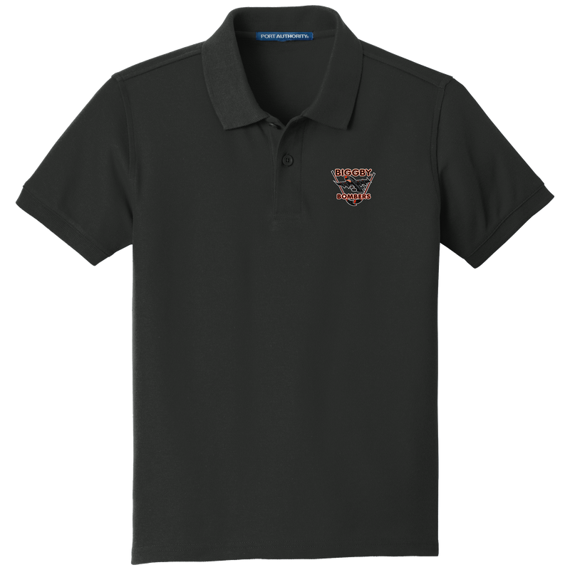 Biggby Bombers Youth Core Classic Pique Polo