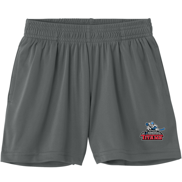 NJ Titans Youth PosiCharge Competitor 5 Inch Pocketed Short