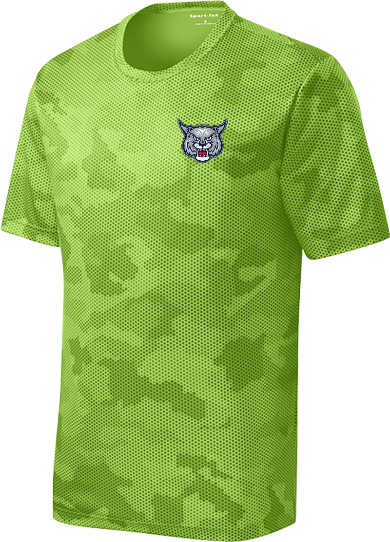 CT Bobcats Youth CamoHex Tee