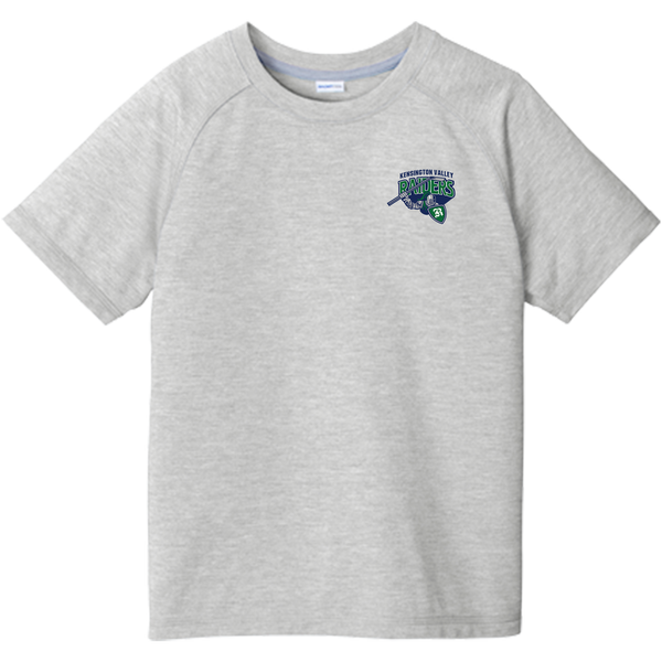 Kensington Valley Raiders Youth PosiCharge Tri-Blend Wicking Raglan Tee