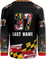 SOMD Lady Sabres Youth Player Sublimated Jersey